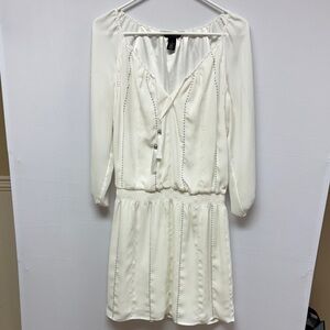 White House Black Market Dress White Size Small